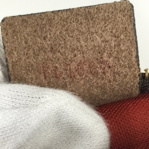 LOUIS VUITTON Authentic Brown Damier Canvas Pochette Shoulder Bag - Picture 14 of 16